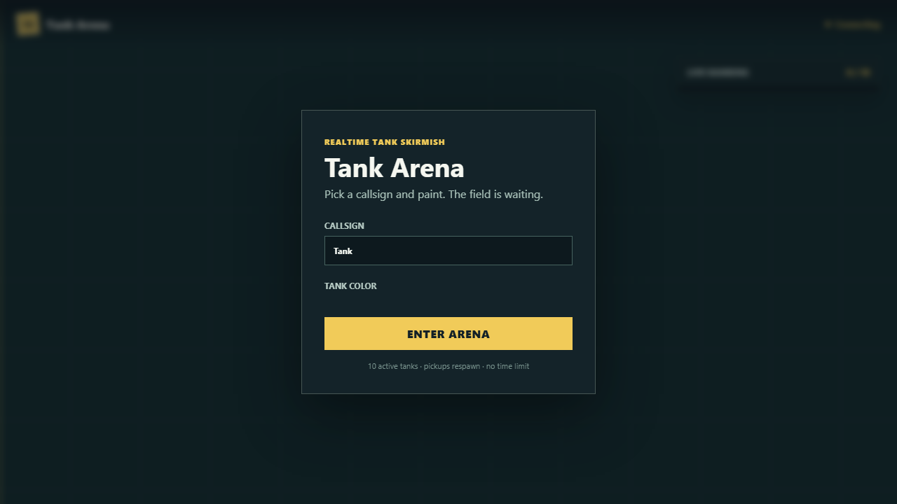 Скриншот Tank Arena
