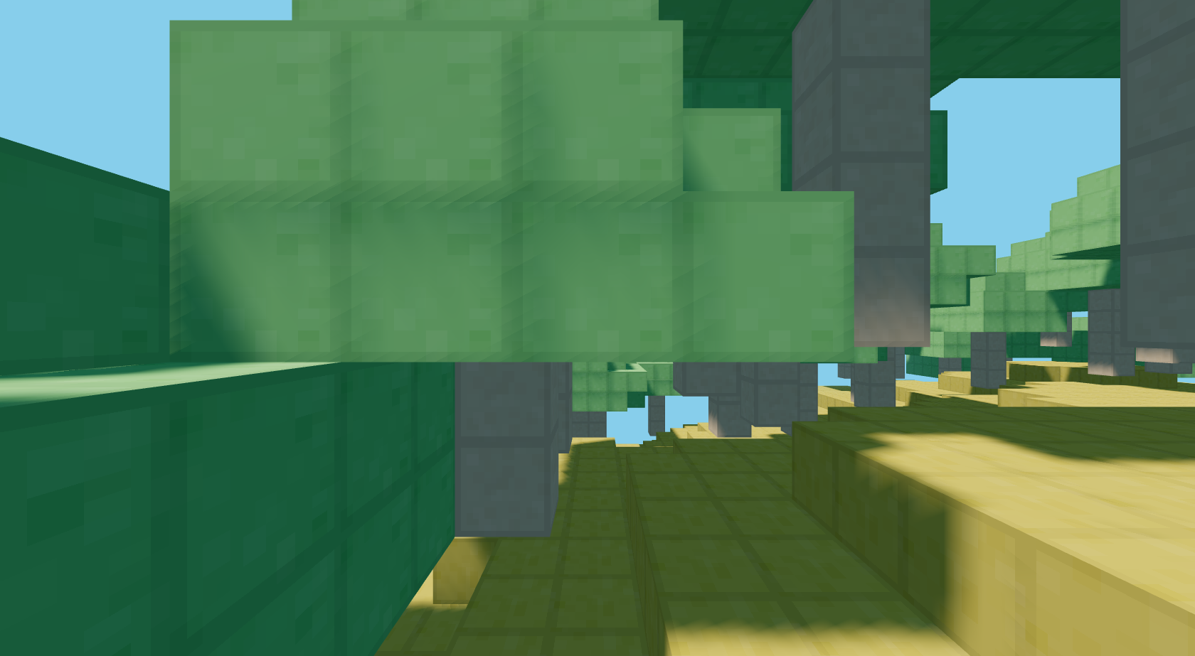 Скриншот MiniCraft — воксельная песочница